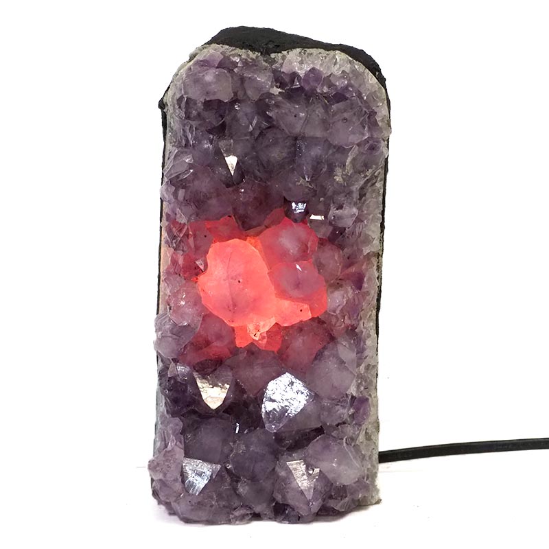 2.9kg Amethyst Lamp DS329 4 Amethyst Crystal Lamp DS329 | Himalayan Salt Factory