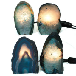 Green Agate Crystal Lamp | Himalayan Salt Factory