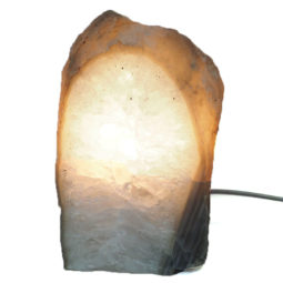 2.43Kg Natural Agate Crystal Lamp J1022 8 Natural Agate Crystal Lamp J1022 | Himalayan Salt Factory