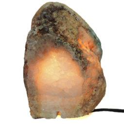 3Kg Natural Agate Crystal Lamp J1024 10 Natural Agate Crystal Lamp J1024 | Himalayan Salt Factory