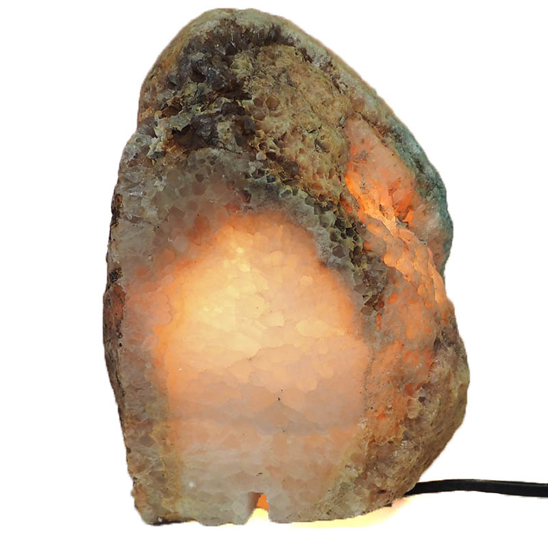 3Kg Natural Agate Crystal Lamp J1024 6 Natural Agate Crystal Lamp J1024 | Himalayan Salt Factory
