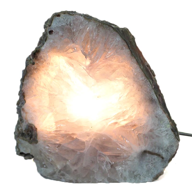 3.38Kg Natural Agate Crystal Lamp J1028 3 Natural Agate Crystal Lamp J1028 | Himalayan Salt Factory