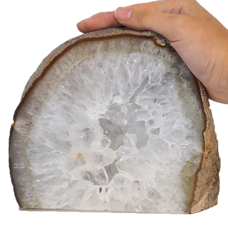 3.22Kg Natural Agate Crystal Lamp J1029 5 Natural Agate Crystal Lamp J1029 | Himalayan Salt Factory