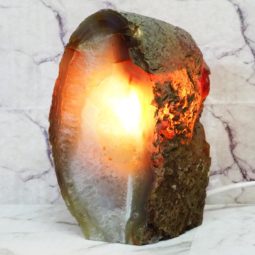 Agate Crystal Lamp J1198 | Himalayan Salt Factory