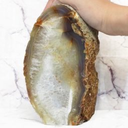 Agate Crystal Lamp J1198 | Himalayan Salt Factory