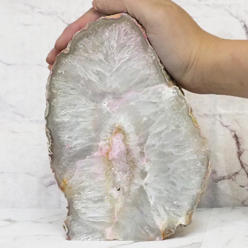 2.3Kg Agate Crystal Lamp J1203 5 Agate Crystal Lamp J1203 | Himalayan Salt Factory