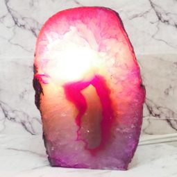 1.33Kg Agate Crystal Lamp J1204 7 Agate Crystal Lamp J1204 | Himalayan Salt Factory