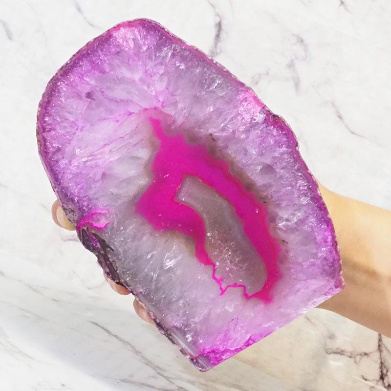 1.33Kg Agate Crystal Lamp J1204 5 Agate Crystal Lamp J1204 | Himalayan Salt Factory