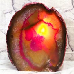 Agate Crystal Lamp J1208 | Himalayan Salt Factory