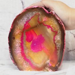 Agate Crystal Lamp J1208 | Himalayan Salt Factory