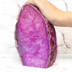 Agate Crystal Lamp J1209 | Himalayan Salt Factory