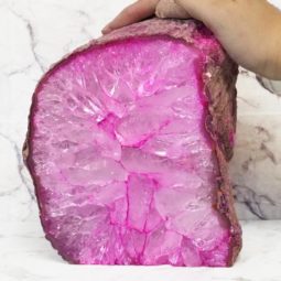 3.63Kg Agate Crystal Lamp J1210 8 Agate Crystal Lamp J1210 | Himalayan Salt Factory
