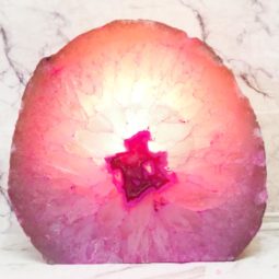 Agate Crystal Lamp J1211 | Himalayan Salt Factory
