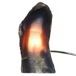1.79Kg Natural Agate Crystal Lamp J964 7 Natural Agate Crystal Lamp J964 | Himalayan Salt Factory