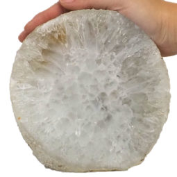 2.41Kg Natural Agate Crystal Lamp J967 8 Natural Agate Crystal Lamp J967 | Himalayan Salt Factory