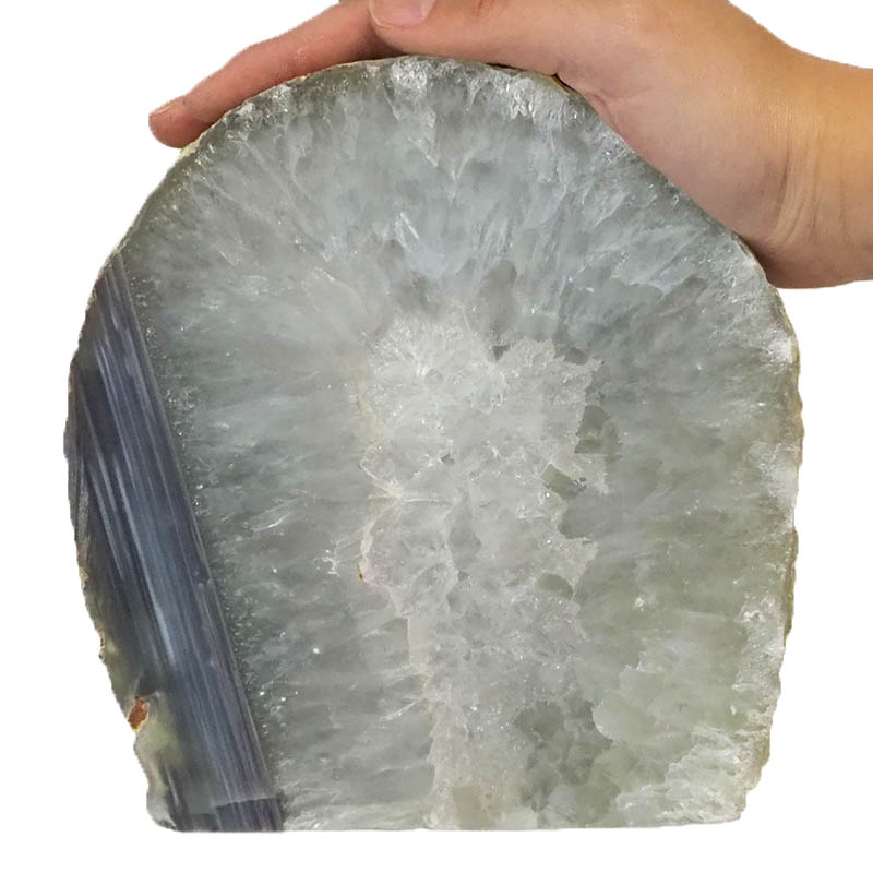 3Kg Natural Agate Crystal Lamp J974 5 Natural Agate Crystal Lamp J974 | Himalayan Salt Factory