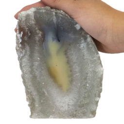 1.06Kg Natural Agate Crystal Lamp J975 8 Natural Agate Crystal Lamp J975 | Himalayan Salt Factory
