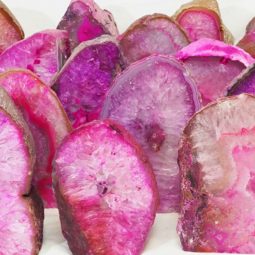 Pink Agate Crystal Lamp Bulk Set 4 Package - Image 4