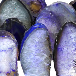 Purple Agate Lamp Bulk Set 4 Package 9 Purple Agate Crystal Lamp | Himalayan Salt Factory