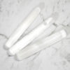 Selenite Wands with Round Ends x 3 | Himalayan Salt Factory