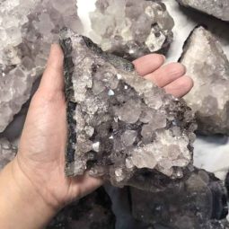 10kg Amethyst Rough Crystal with Terminated Point - S645 | Himalayan Salt Factory