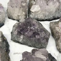 10kg Amethyst Rough Crystal with Terminated Point Parcel - S648 7 10kg Amethyst Rough Crystal with Terminated Point - S648 | Himalayan Salt Factory