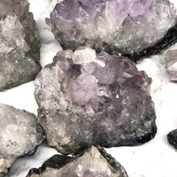 10kg Amethyst Rough Crystal with Terminated Point Parcel - S649 7 10kg Amethyst Rough Crystal with Terminated Point - S649 | Himalayan Salt Factory
