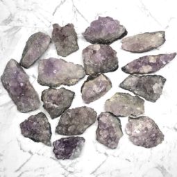 10kg Amethyst Rough Crystal with Terminated Point Parcel - S649 6 10kg Amethyst Rough Crystal with Terminated Point - S649 | Himalayan Salt Factory