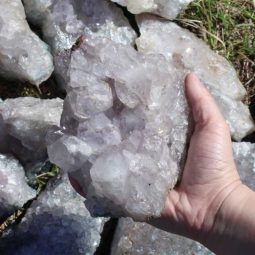 10kg Amethyst Rough Crystal with Terminated Point - S650 | Himalayan Salt Factory