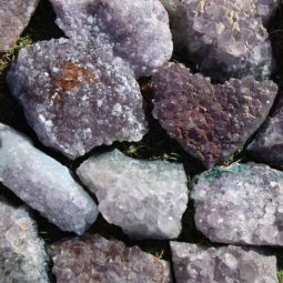 10kg Amethyst Rough Crystal with Terminated Point - S651 | Himalayan Salt Factory
