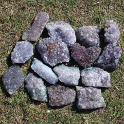 10kg Amethyst Rough Crystal with Terminated Point Parcel - S651 6 10kg Amethyst Rough Crystal with Terminated Point - S651 | Himalayan Salt Factory