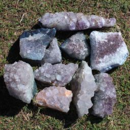 10kg Amethyst Rough Crystal with Terminated Point Parcel - S652 6 10kg Amethyst Rough Crystal with Terminated Point - S652 | Himalayan Salt Factory