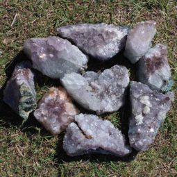 10kg Amethyst Rough Crystal with Terminated Point - S653 | Himalayan Salt Factory