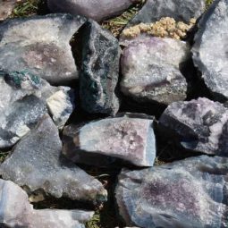 10kg Amethyst Rough Crystal with Terminated Point - S654 | Himalayan Salt Factory
