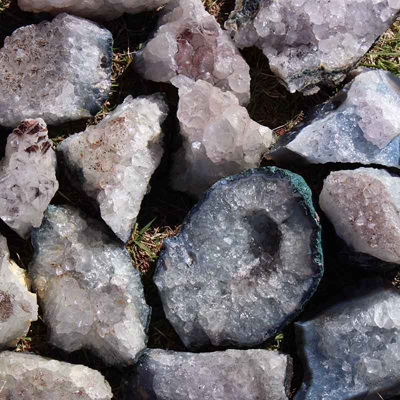 10kg Amethyst Rough Crystal with Terminated Point Parcel - S658 3 10kg Amethyst Rough Crystal with Terminated Point - S658 | Himalayan Salt Factory