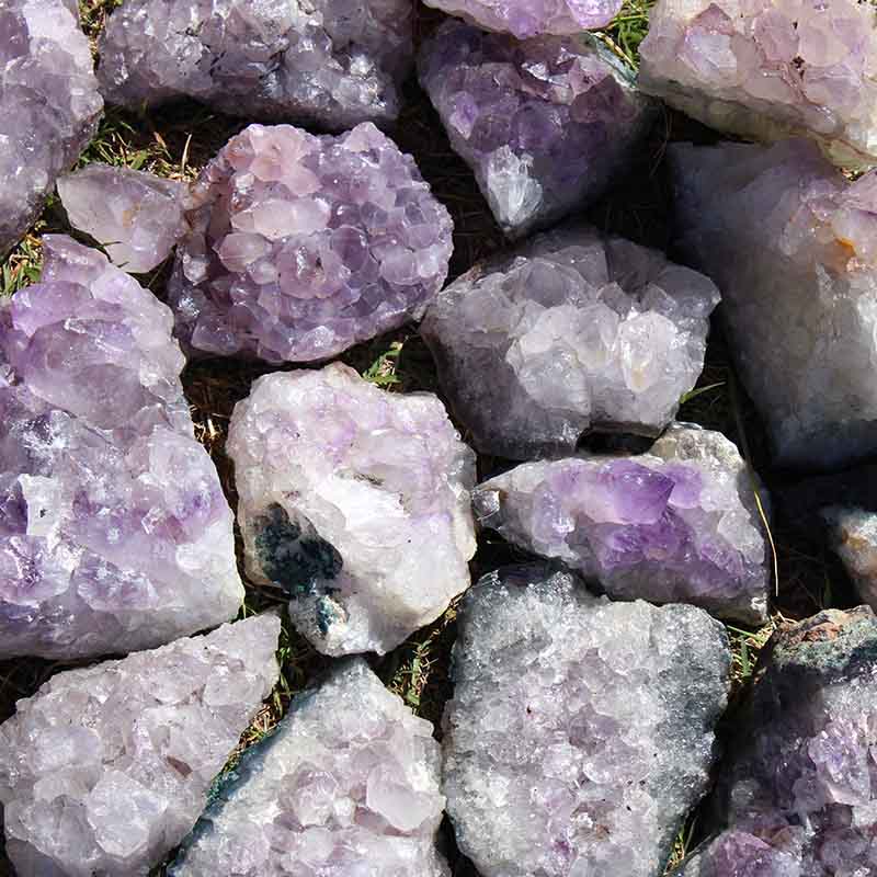 10kg Amethyst Rough Crystal with Terminated Point Parcel - S662 3 10kg Amethyst Rough Crystal with Terminated Point - S662 | Himalayan Salt Factory