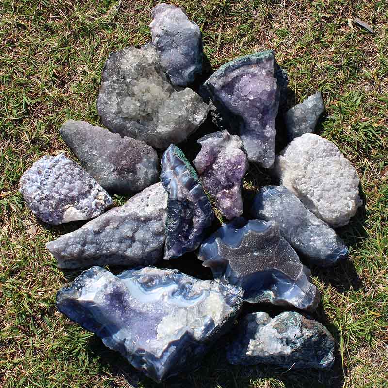 10kg Amethyst Rough Crystal with Terminated Point - S678 4 10kg Amethyst Rough Crystal with Terminated Point - S678 | Himalayan Salt Factory