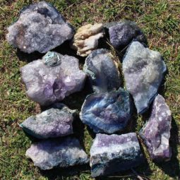 10kg Amethyst Rough Crystal with Terminated Point - S679 6 10kg Amethyst Rough Crystal with Terminated Point - S679 | Himalayan Salt Factory