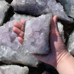 10kg Amethyst Rough Crystal with Terminated Point - S681 | Himalayan Salt Factory