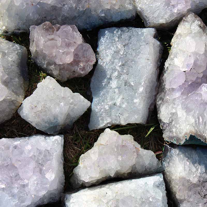 10kg Amethyst Rough Crystal with Terminated Point - S682 3 10kg Amethyst Rough Crystal with Terminated Point - S682 | Himalayan Salt Factory