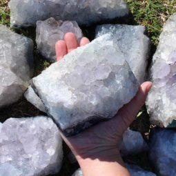 10kg Amethyst Rough Crystal with Terminated Point - S682 7 10kg Amethyst Rough Crystal with Terminated Point - S682 | Himalayan Salt Factory