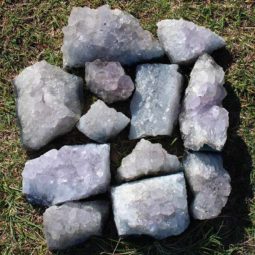 10kg Amethyst Rough Crystal with Terminated Point - S682 6 10kg Amethyst Rough Crystal with Terminated Point - S682 | Himalayan Salt Factory