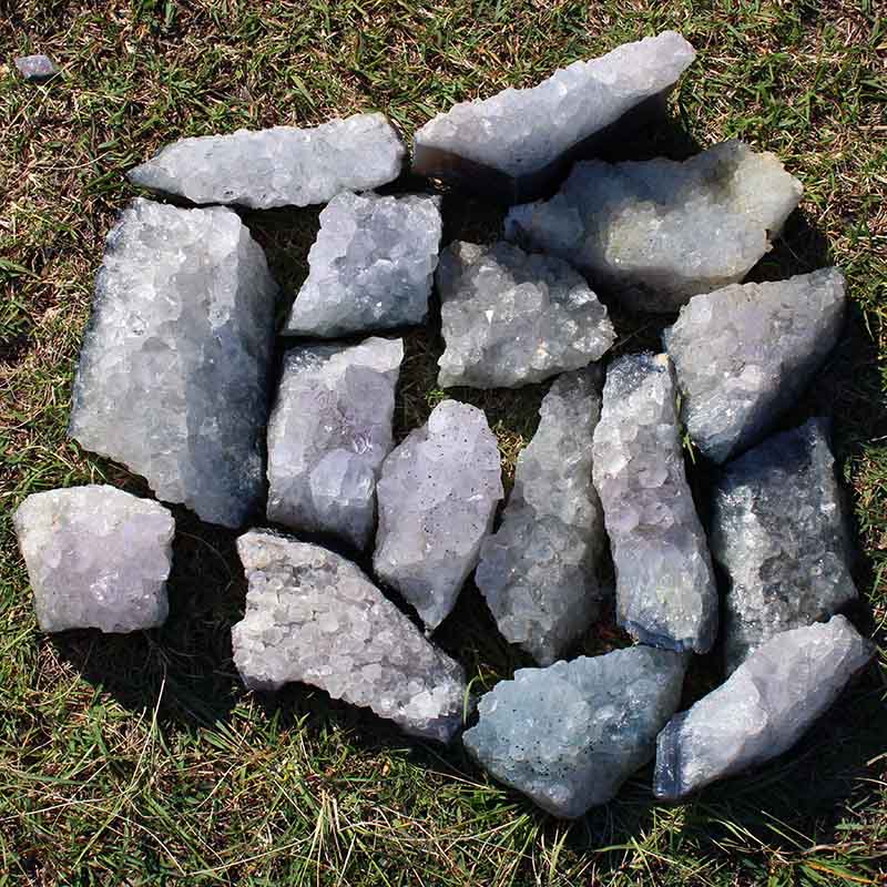 10kg Amethyst Rough Crystal with Terminated Point - S684 5 10kg Amethyst Rough Crystal with Terminated Point - S684 | Himalayan Salt Factory