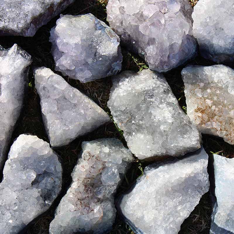 10kg Amethyst Rough Crystal with Terminated Point - S685 3 10kg Amethyst Rough Crystal with Terminated Point - S685 | Himalayan Salt Factory