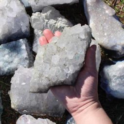 10kg Amethyst Rough Crystal with Terminated Point - S690 7 10kg Amethyst Rough Crystal with Terminated Point - S690 | Himalayan Salt Factory