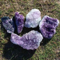 10kg Amethyst Rough Crystal with Terminated Point - S693 6 10kg Amethyst Rough Crystal with Terminated Point - S693 | Himalayan Salt Factory