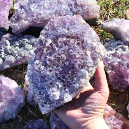 10kg Amethyst Rough Crystal with Terminated Point - S696 7 10kg Amethyst Rough Crystal with Terminated Point - S696 | Himalayan Salt Factory