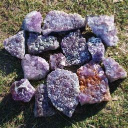 10kg Amethyst Rough Crystal with Terminated Point - S696 6 10kg Amethyst Rough Crystal with Terminated Point - S696 | Himalayan Salt Factory