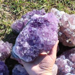 10kg Amethyst Rough Crystal with Terminated Point - S697 7 10kg Amethyst Rough Crystal with Terminated Point - S697 | Himalayan Salt Factory