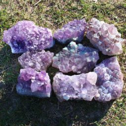 10kg Amethyst Rough Crystal with Terminated Point - S697 6 10kg Amethyst Rough Crystal with Terminated Point - S697 | Himalayan Salt Factory